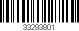 Código de barras (EAN, GTIN, SKU, ISBN): '33293801'