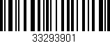 Código de barras (EAN, GTIN, SKU, ISBN): '33293901'