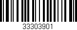 Código de barras (EAN, GTIN, SKU, ISBN): '33303901'