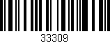 Código de barras (EAN, GTIN, SKU, ISBN): '33309'