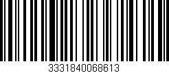 Código de barras (EAN, GTIN, SKU, ISBN): '3331840068613'