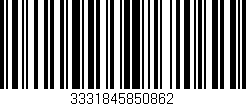 Código de barras (EAN, GTIN, SKU, ISBN): '3331845850862'