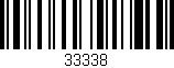 Código de barras (EAN, GTIN, SKU, ISBN): '33338'