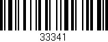 Código de barras (EAN, GTIN, SKU, ISBN): '33341'