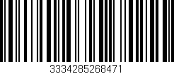 Código de barras (EAN, GTIN, SKU, ISBN): '3334285268471'