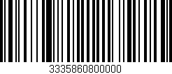 Código de barras (EAN, GTIN, SKU, ISBN): '3335860800000'