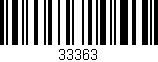 Código de barras (EAN, GTIN, SKU, ISBN): '33363'