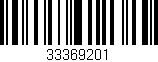 Código de barras (EAN, GTIN, SKU, ISBN): '33369201'