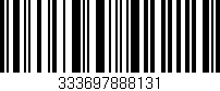 Código de barras (EAN, GTIN, SKU, ISBN): '333697888131'