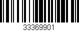Código de barras (EAN, GTIN, SKU, ISBN): '33369901'