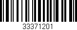 Código de barras (EAN, GTIN, SKU, ISBN): '33371201'