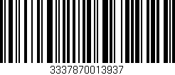 Código de barras (EAN, GTIN, SKU, ISBN): '3337870013937'