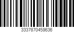 Código de barras (EAN, GTIN, SKU, ISBN): '3337870459636'