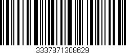 Código de barras (EAN, GTIN, SKU, ISBN): '3337871308629'