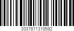 Código de barras (EAN, GTIN, SKU, ISBN): '3337871310592'