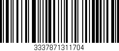 Código de barras (EAN, GTIN, SKU, ISBN): '3337871311704'