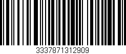Código de barras (EAN, GTIN, SKU, ISBN): '3337871312909'
