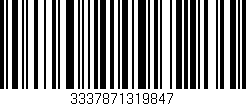 Código de barras (EAN, GTIN, SKU, ISBN): '3337871319847'
