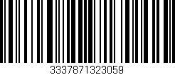Código de barras (EAN, GTIN, SKU, ISBN): '3337871323059'