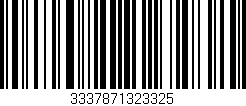 Código de barras (EAN, GTIN, SKU, ISBN): '3337871323325'