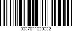 Código de barras (EAN, GTIN, SKU, ISBN): '3337871323332'