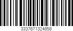 Código de barras (EAN, GTIN, SKU, ISBN): '3337871324858'