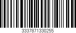 Código de barras (EAN, GTIN, SKU, ISBN): '3337871330255'