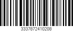 Código de barras (EAN, GTIN, SKU, ISBN): '3337872410208'
