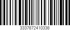 Código de barras (EAN, GTIN, SKU, ISBN): '3337872410338'