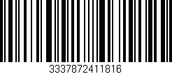 Código de barras (EAN, GTIN, SKU, ISBN): '3337872411816'