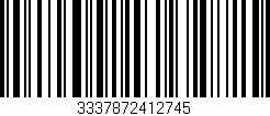 Código de barras (EAN, GTIN, SKU, ISBN): '3337872412745'