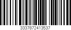 Código de barras (EAN, GTIN, SKU, ISBN): '3337872413537'