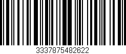 Código de barras (EAN, GTIN, SKU, ISBN): '3337875482622'