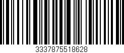 Código de barras (EAN, GTIN, SKU, ISBN): '3337875518628'