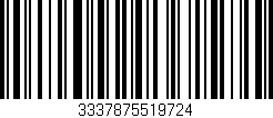 Código de barras (EAN, GTIN, SKU, ISBN): '3337875519724'