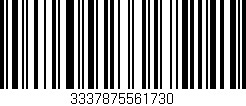 Código de barras (EAN, GTIN, SKU, ISBN): '3337875561730'