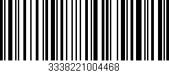 Código de barras (EAN, GTIN, SKU, ISBN): '3338221004468'
