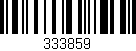 Código de barras (EAN, GTIN, SKU, ISBN): '333859'