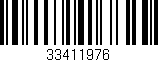 Código de barras (EAN, GTIN, SKU, ISBN): '33411976'