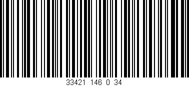 Código de barras (EAN, GTIN, SKU, ISBN): '33421_146_0_34'