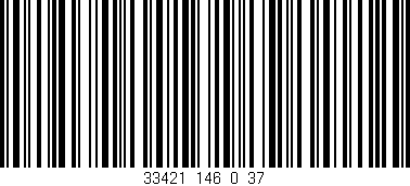 Código de barras (EAN, GTIN, SKU, ISBN): '33421_146_0_37'