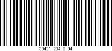 Código de barras (EAN, GTIN, SKU, ISBN): '33421_234_0_34'