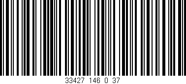 Código de barras (EAN, GTIN, SKU, ISBN): '33427_146_0_37'