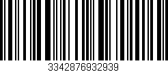 Código de barras (EAN, GTIN, SKU, ISBN): '3342876932939'