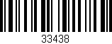 Código de barras (EAN, GTIN, SKU, ISBN): '33438'