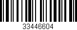 Código de barras (EAN, GTIN, SKU, ISBN): '33446604'