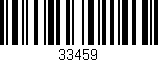 Código de barras (EAN, GTIN, SKU, ISBN): '33459'