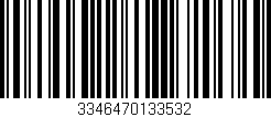 Código de barras (EAN, GTIN, SKU, ISBN): '3346470133532'