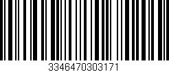 Código de barras (EAN, GTIN, SKU, ISBN): '3346470303171'