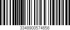 Código de barras (EAN, GTIN, SKU, ISBN): '3348900574656'